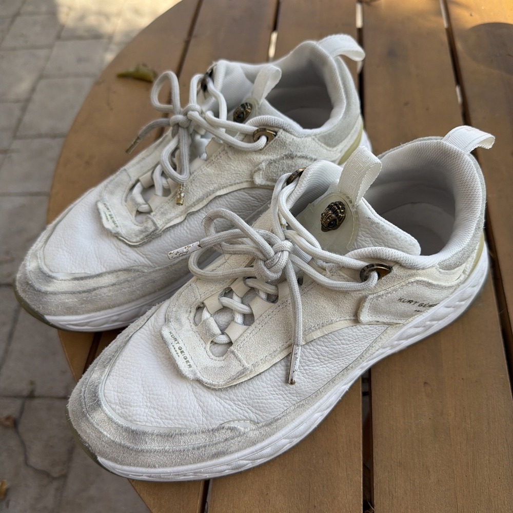 Women's Kurt Geiger London Sneakers Trainers Size 38.5 Or 8 US